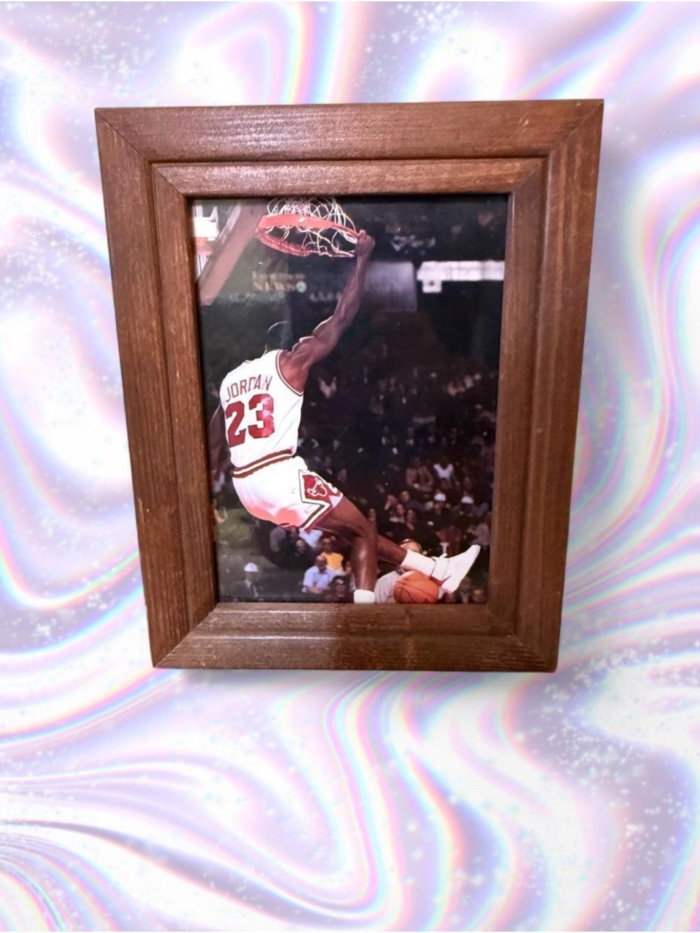Michael Jordan Wooden Framed Sports Photo Print